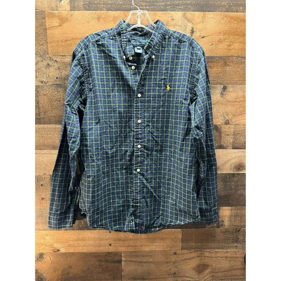 Ralph‎ Lauren Youth Long Sleeve Button Up Size X-Large - Picture 1 of 3